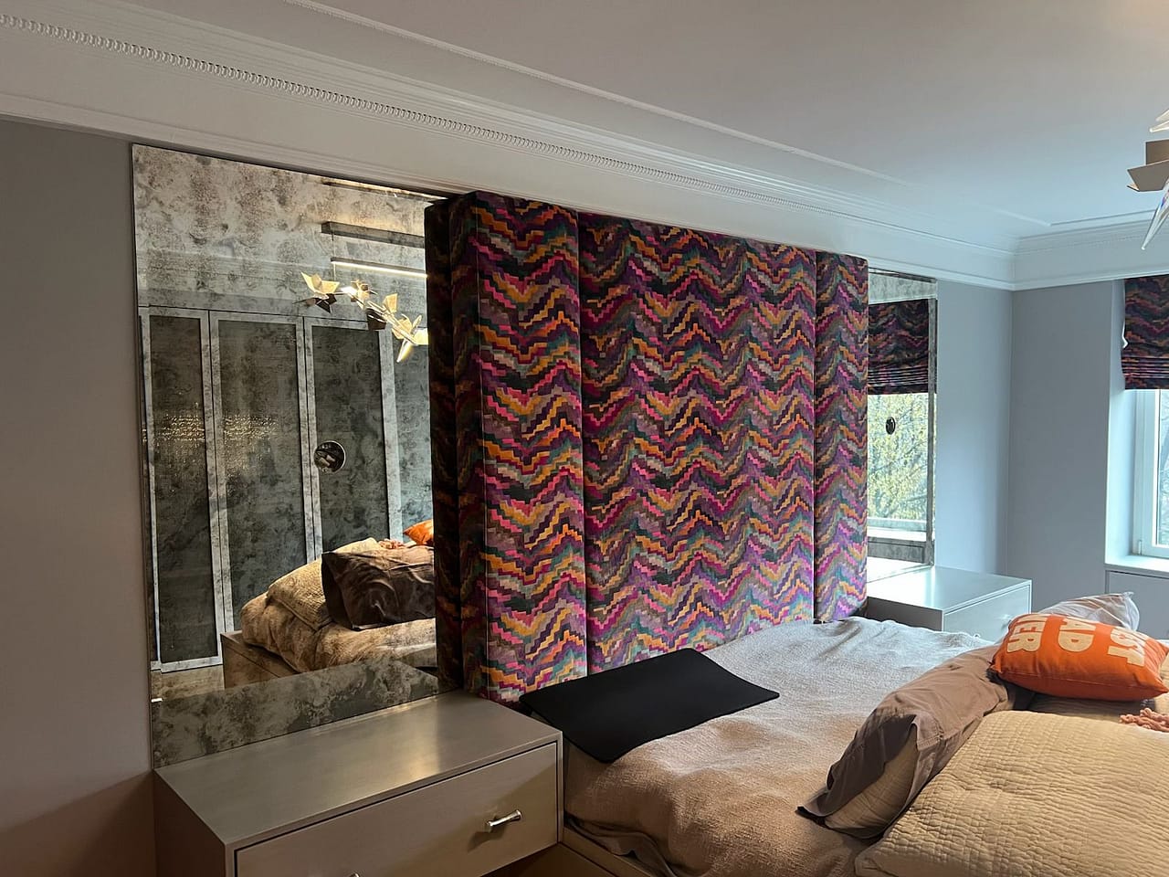 bedroom antique mirrors