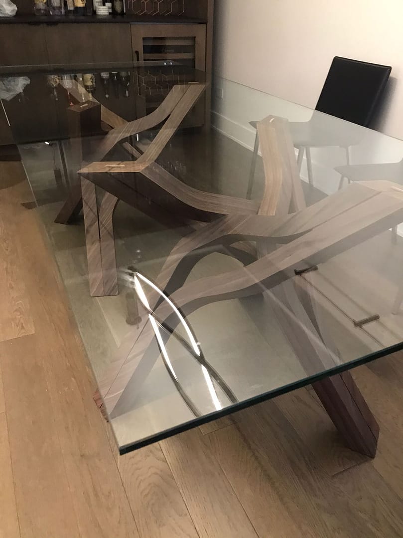 Custom Glass Table Top New York