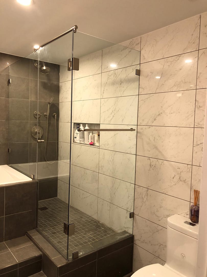 Glass Shower Panel