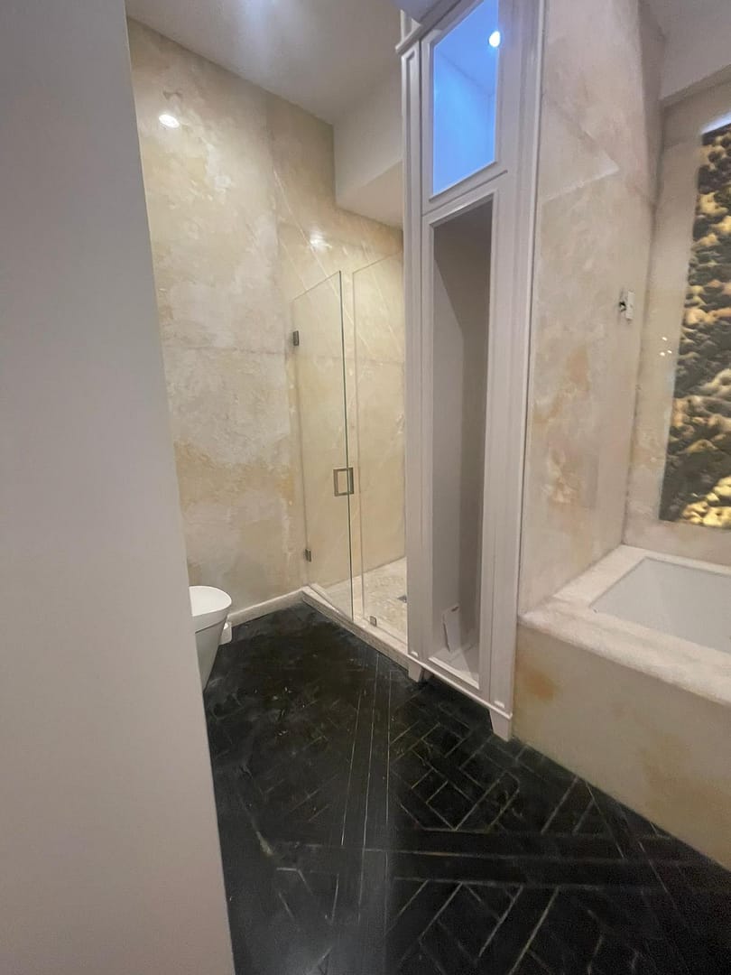 Glass-shower-door-and-panel-nyc