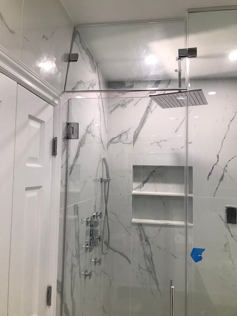 Glass Shower in manhattan new york