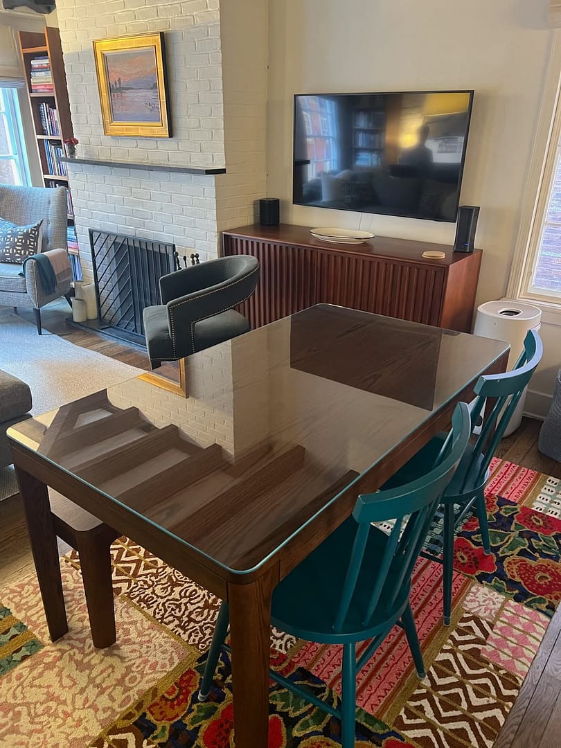 Glass table cover in new york